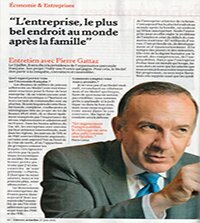 27/06 Interview de Pierre Gattaz sur Valeurs Actuelles