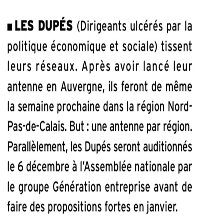 27/11 La lettre de l'Expansion