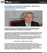 Janvier 2016 • La Tribune