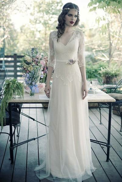 mariage vintage robe
