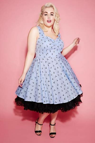 robe noire american vintage